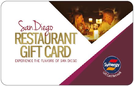 San Diego Restaurant Gift Card